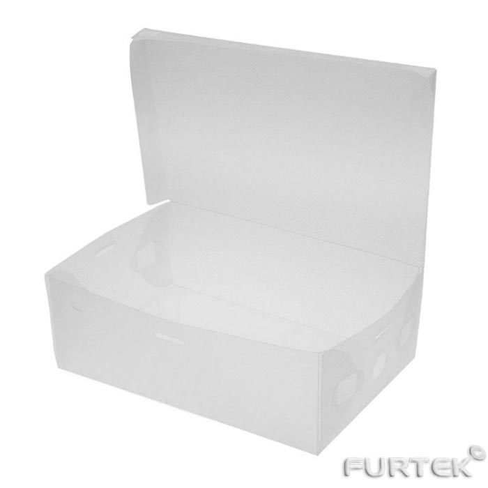 Пластиковая коробка для хранения обуви - 27 см. Plastic Shoe Box (набор из 5 шт.)