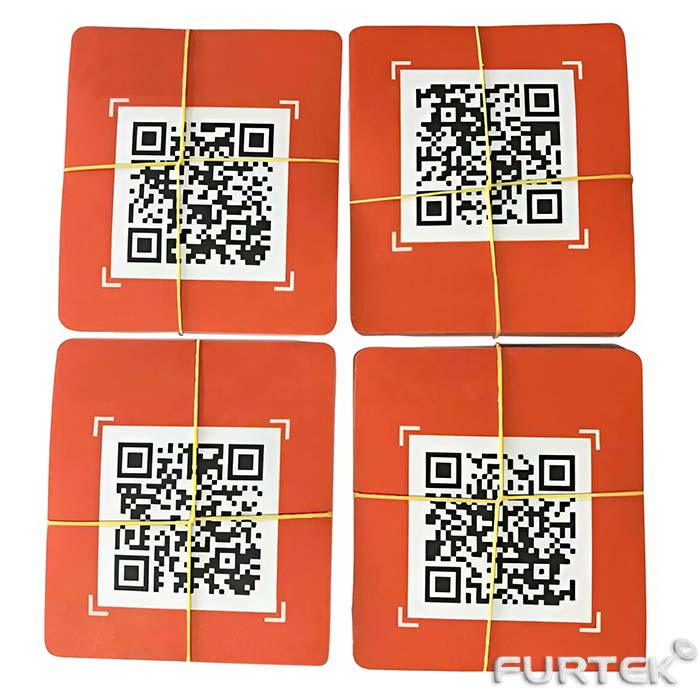 Картонные бирки с qr кодом