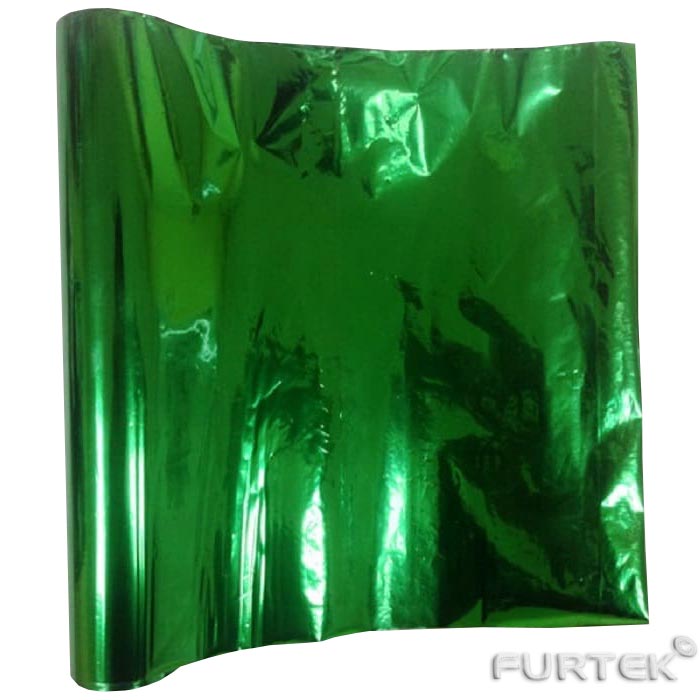 Фольга зеленая развернутая для горячего тиснения