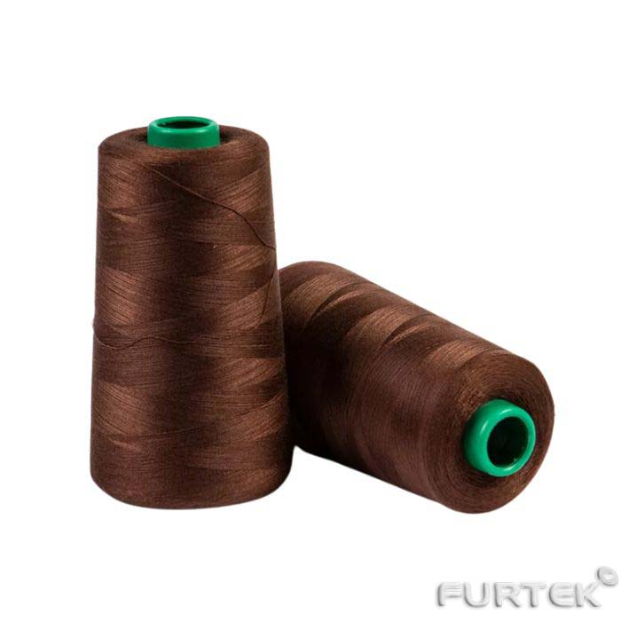 Швейные нитки max 40/2 коричневого цвета