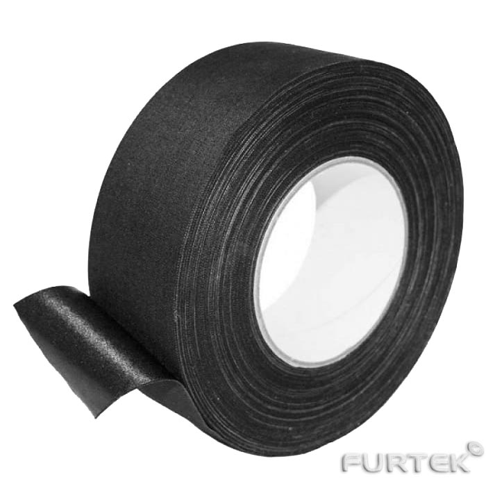 Сатиновая лента черная с тканым краем 15 мм шириной в рулонах по 100 и 200 м