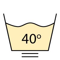 Особо деликатная стирка (температура – до 40 °C)